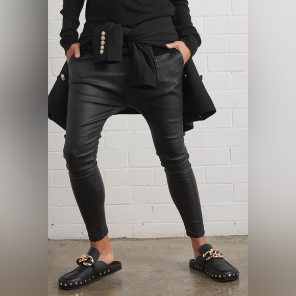 NWT - Decjuba Austin Drop Crotch Pant - Size 2 (AU 6) - Picture 3 of 5